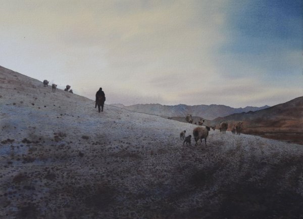 天戈资本 “天地有大美——许海刚水彩艺术展”亮相武汉